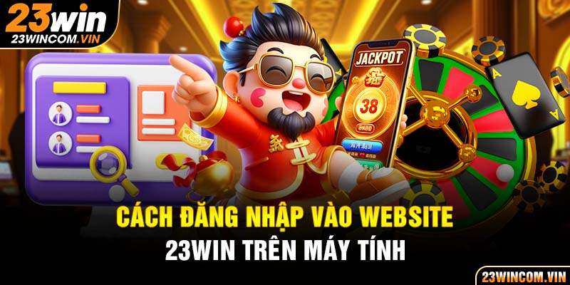 Cách đăng nhập vào website 23Win trên máy tính