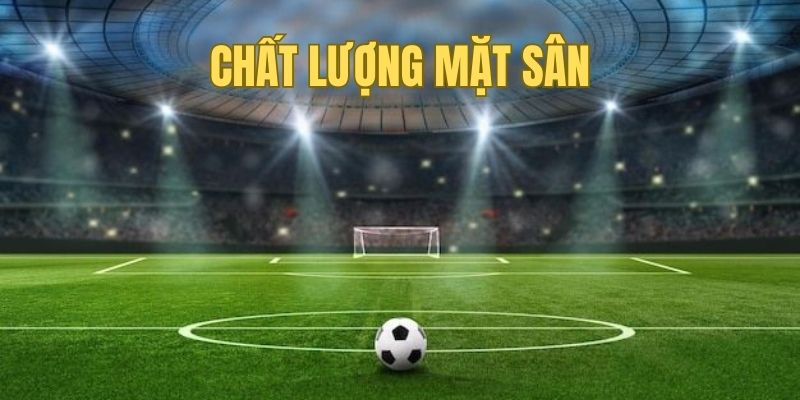 Chất lượng mặt sân để yếu tố soi kèo Corners chính xác