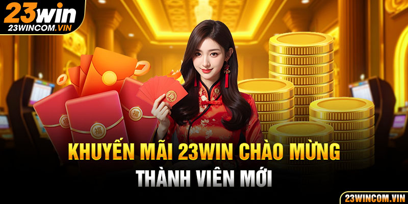 Khuyến mãi 23Win chào mừng thành viên mới